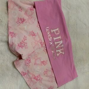 Love shack fancy X VS PINK fold over shorts